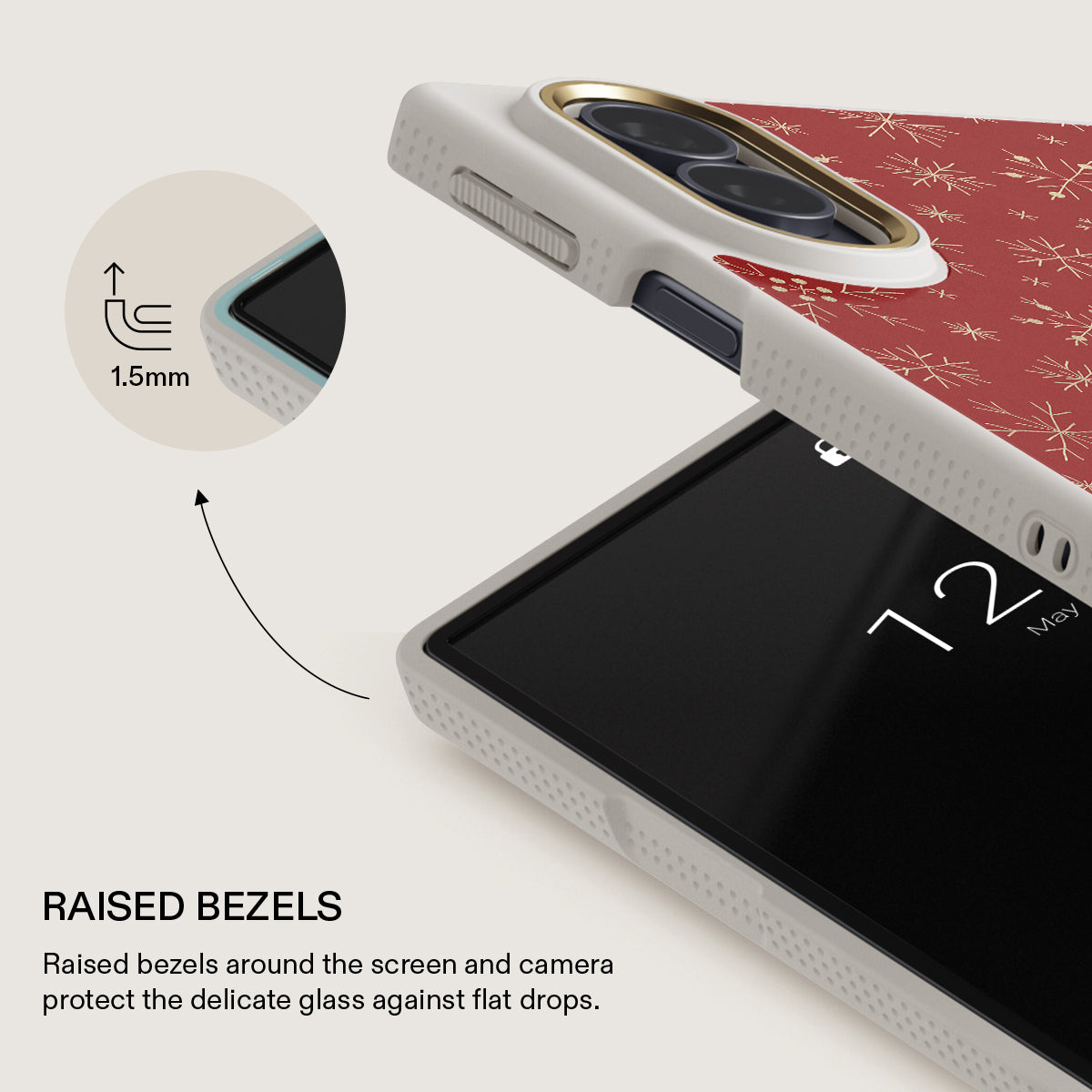 Dear Santa - Snowflake Samsung Galaxy Z Fold 8 Case