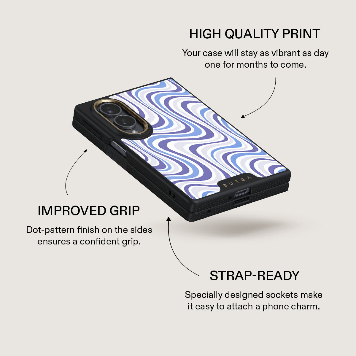 Stay Groovy - Samsung Galaxy Z Fold 8 Case