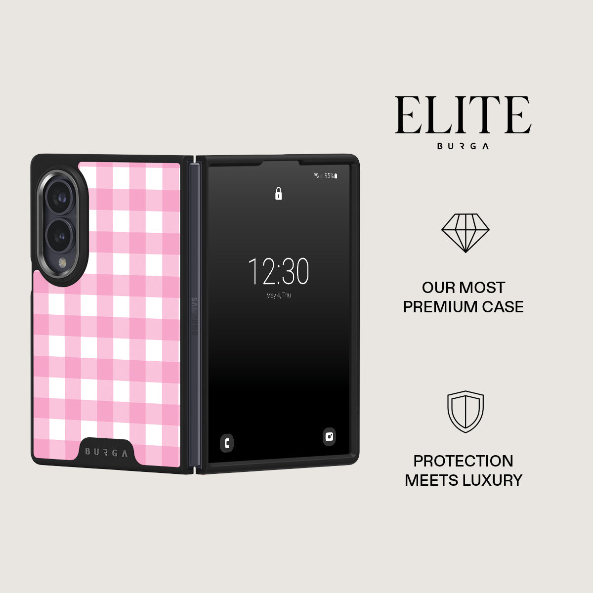 Think Pink - Samsung Galaxy Z Fold 8 Case