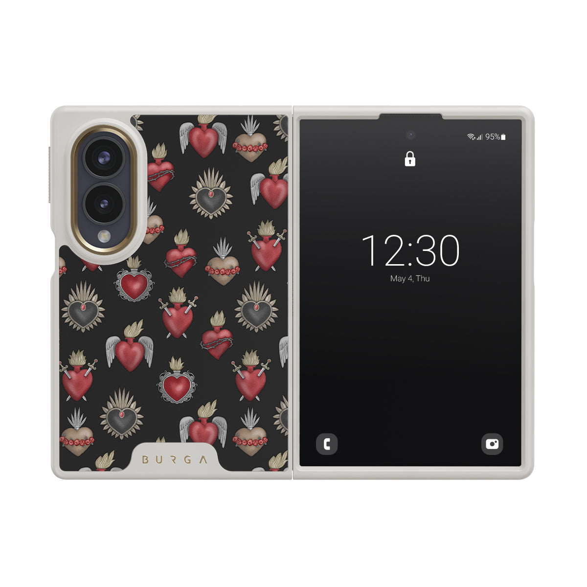 Sworn Hearts - Samsung Galaxy Z Fold 8 Case