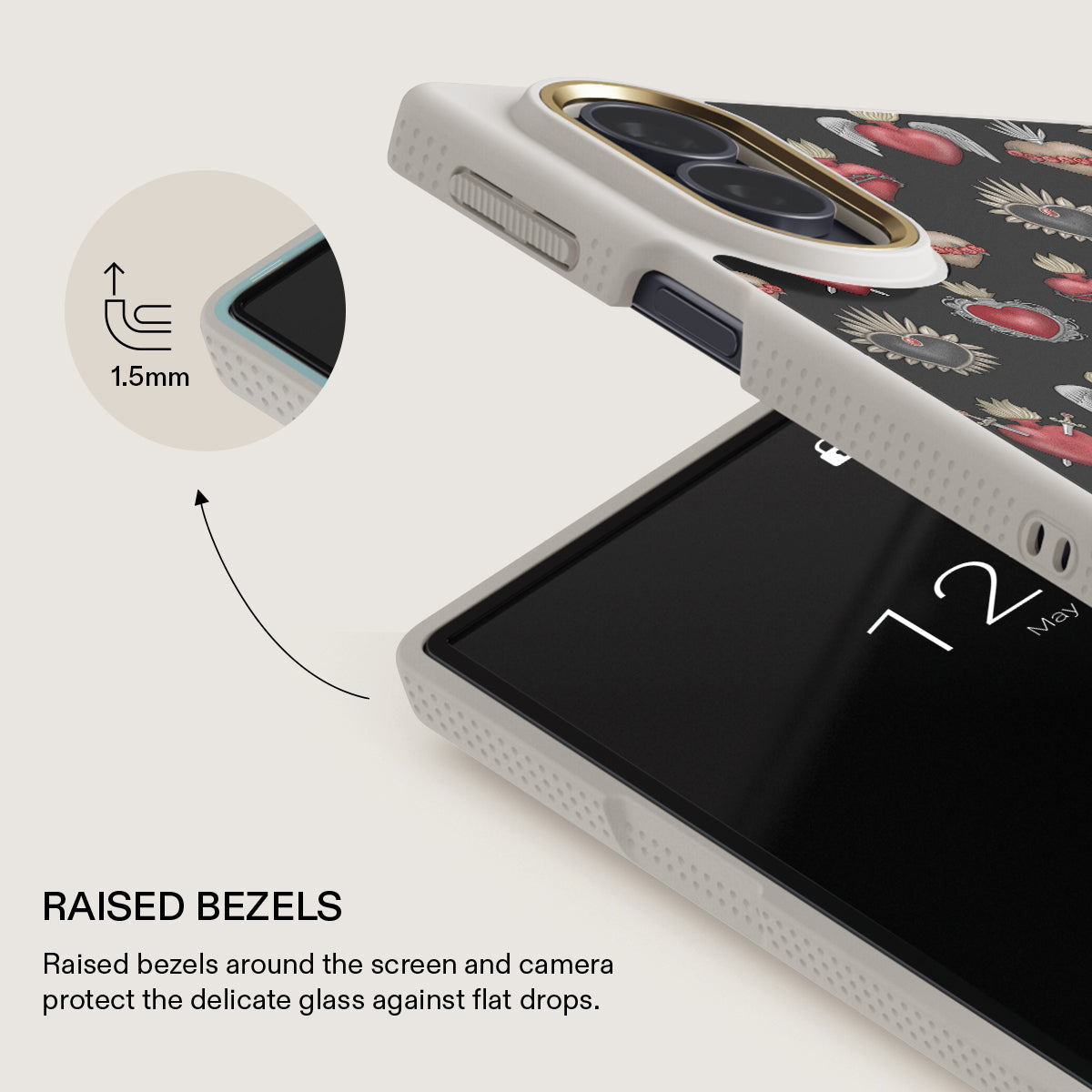 Sworn Hearts - Samsung Galaxy Z Fold 8 Case