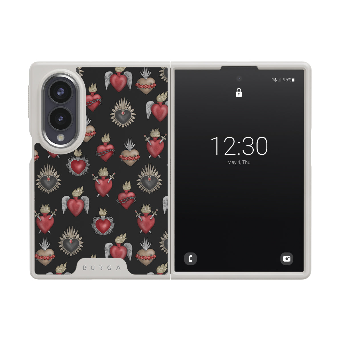 Sworn Hearts - Samsung Galaxy Z Fold 8 Case