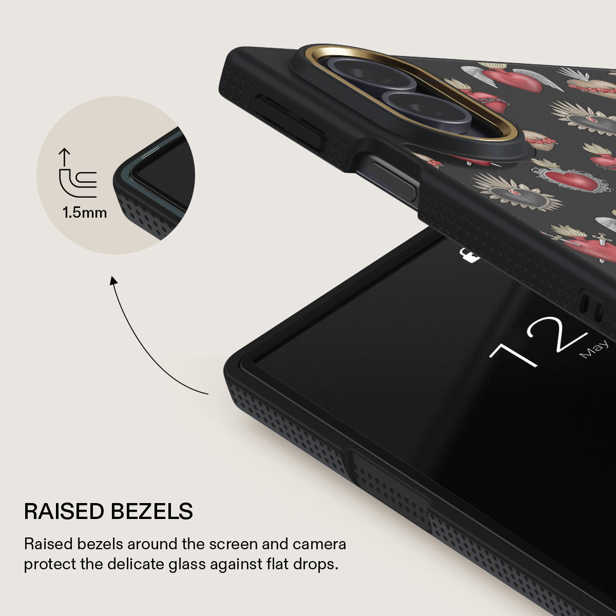 Sworn Hearts - Samsung Galaxy Z Fold 8 Case