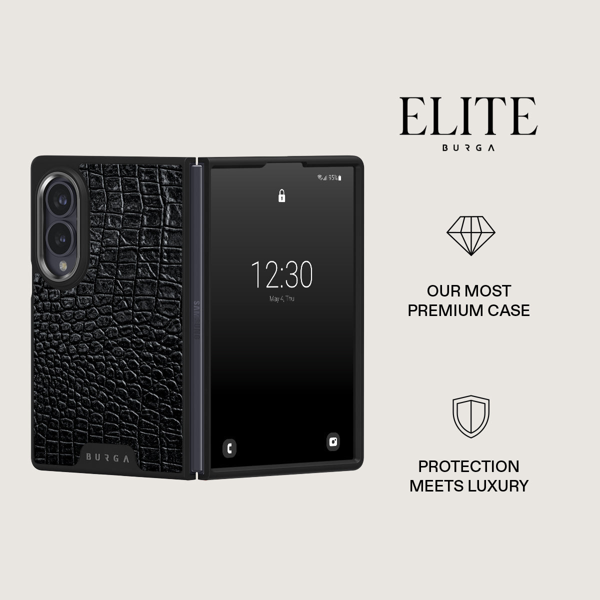 Reaper's Touch - Snakeskin Samsung Galaxy Z Fold 8 Case