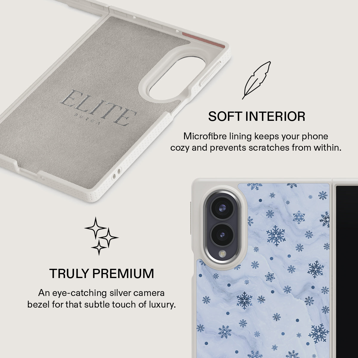 Ice Queen - Snowflakes Samsung Galaxy Z Fold 8 Case