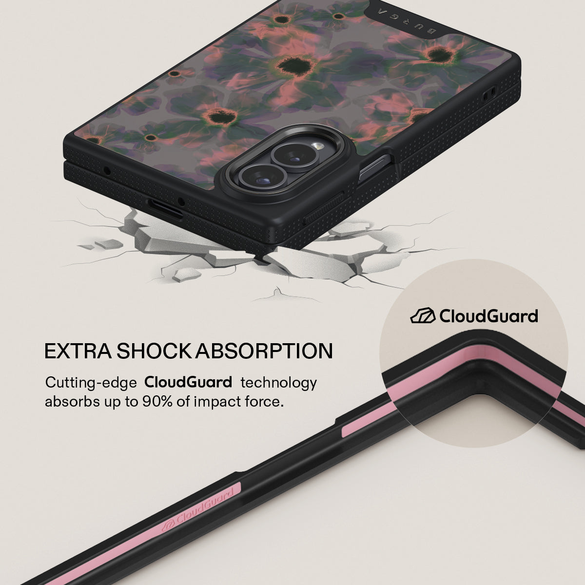 Volcanic Garden - Samsung Galaxy Z Fold 8 Case