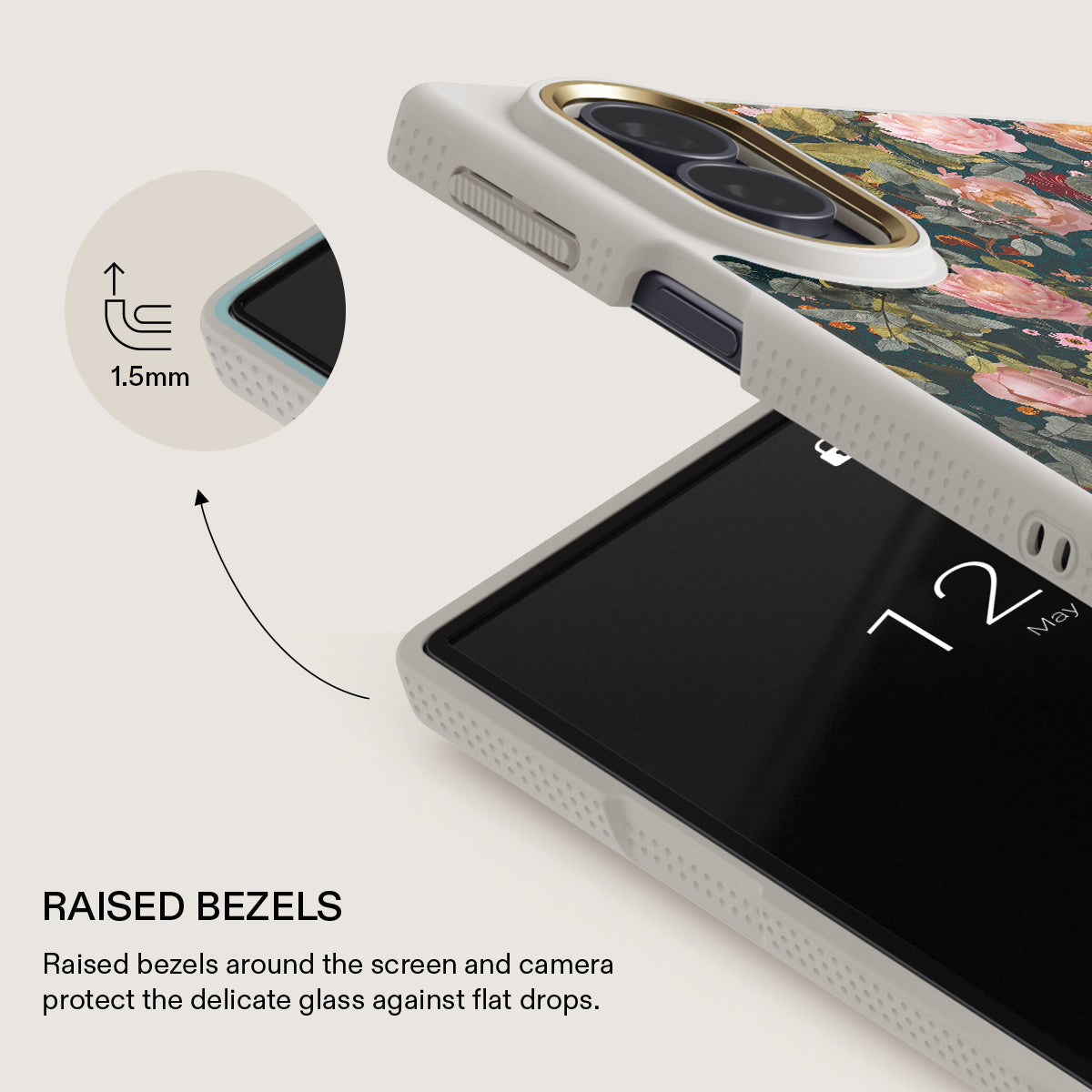 Bloomy Garden - Vintage Samsung Galaxy Z Fold 8 Case