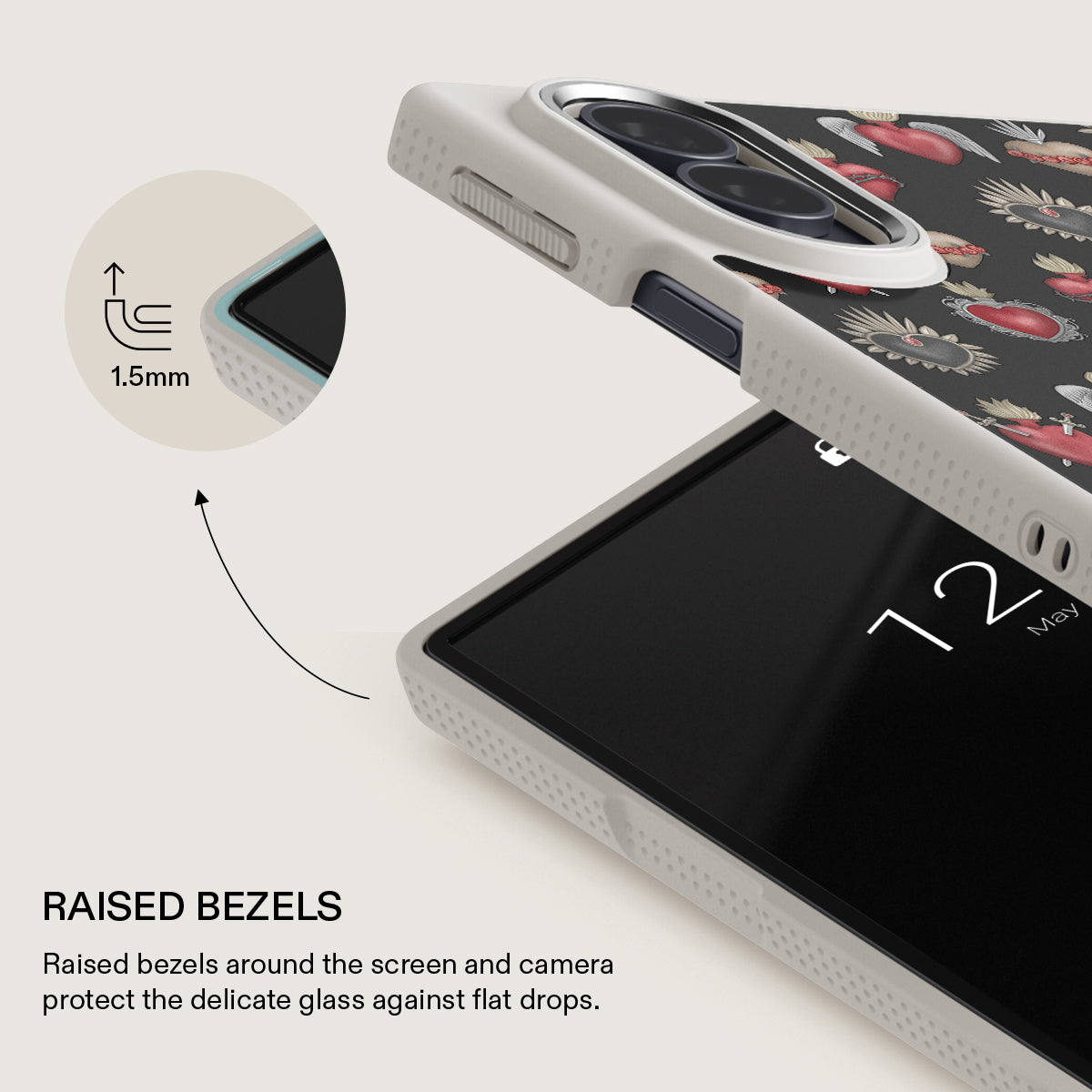 Sworn Hearts - Samsung Galaxy Z Fold 8 Case