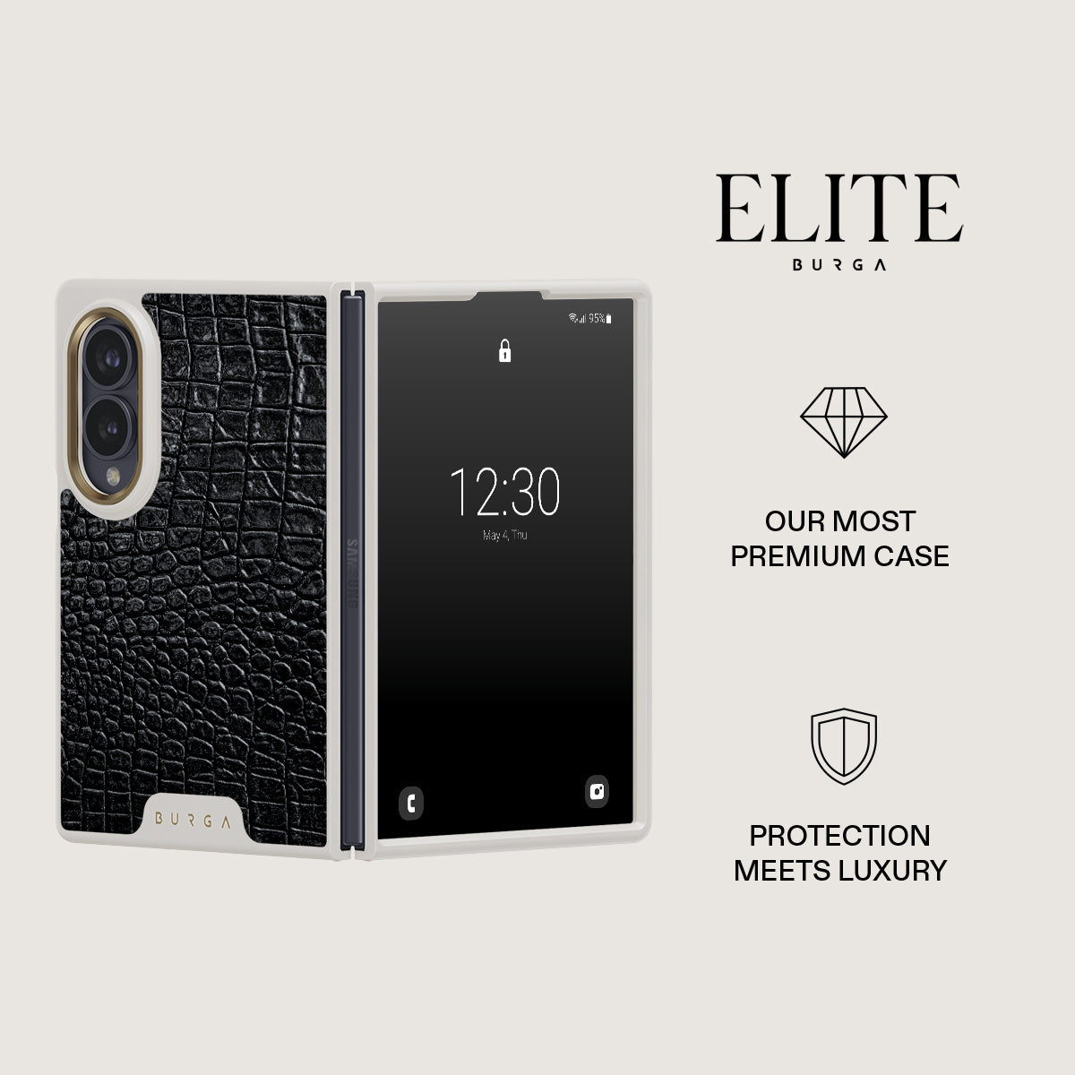 Reaper's Touch - Snakeskin Samsung Galaxy Z Fold 8 Case